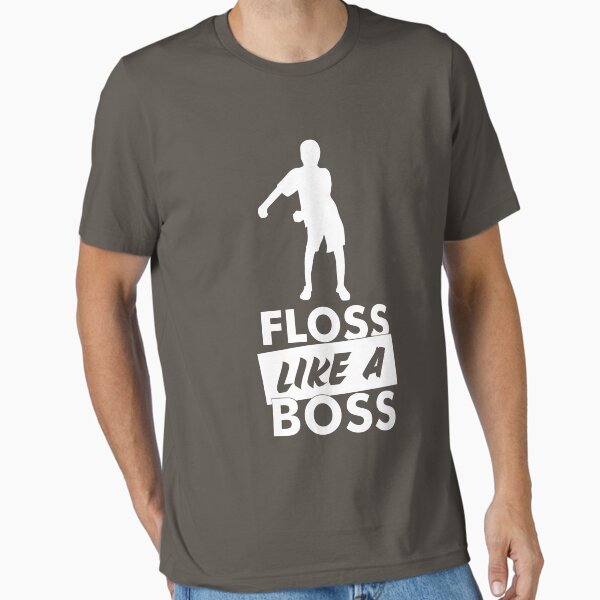 Vista previa del artículo con la obra «Floss Like A Boss - Movimiento de baile con hilo dental», diseñado y vendido por melsens.