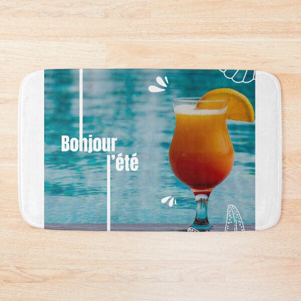 Item preview, Hello Summer! – Fresh Design Pool & Orange Juice designed and sold by Aliss20.