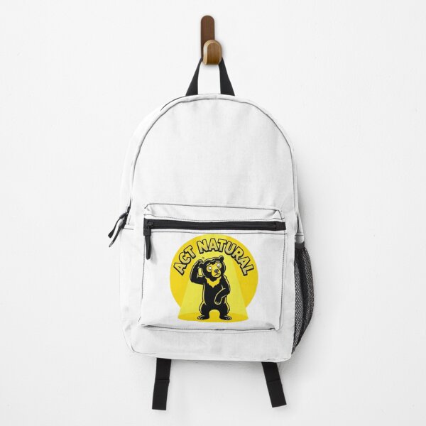 Item preview, Act Natural Funny Spotlight Sun Bear Pop Art designed and sold by Arc2020.