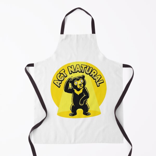 Item preview, Act Natural Funny Spotlight Sun Bear Pop Art designed and sold by Arc2020.