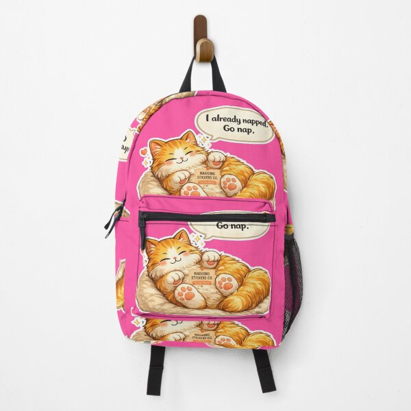 Item preview, NAGGING CAT LaMaisonOfMY I ALREADY NAPPED, GO NAP. COLLECTION | PINK Edition | No.01 designed and sold by LaMaisonOfMY.