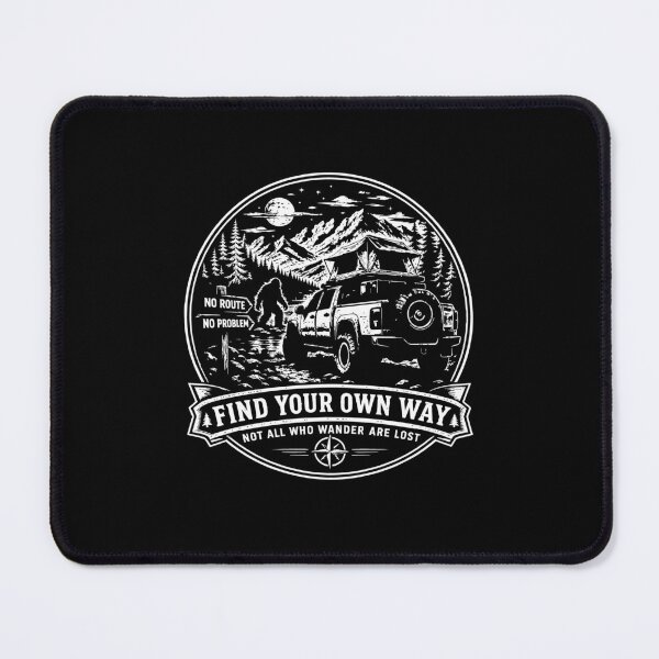 Item preview, Find Your Own Way Bigfoot Overlanding Adventure designed and sold by hobrath.