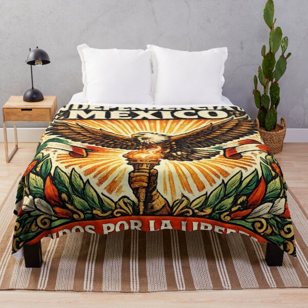 Item preview, Independencia Mexico Eagle Torch Liberty Retro  designed and sold by irfanshikh.