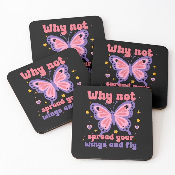 Item preview, Why Not Spread Your Wings And Fly Butterfly Inspirational Design designed and sold by ostenlee.