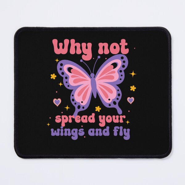 Item preview, Why Not Spread Your Wings And Fly Butterfly Inspirational Design designed and sold by ostenlee.