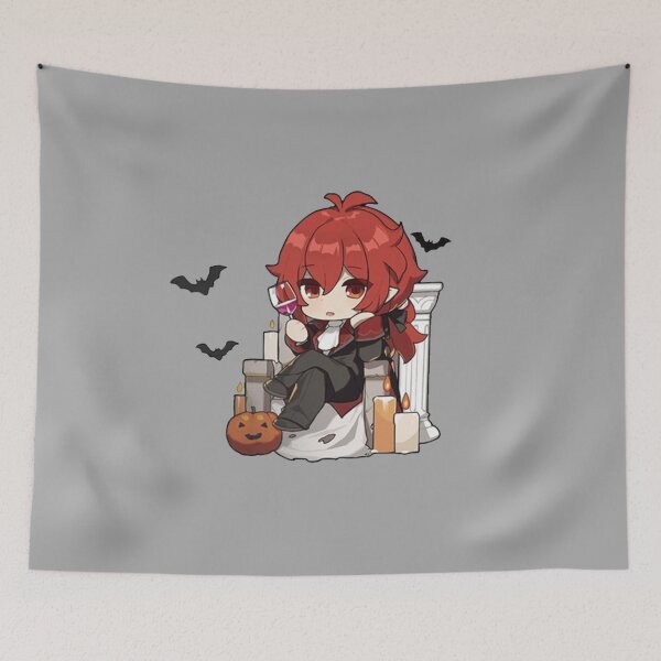 Item preview, Diluc Genshin Impact designed and sold by Inthestardust.