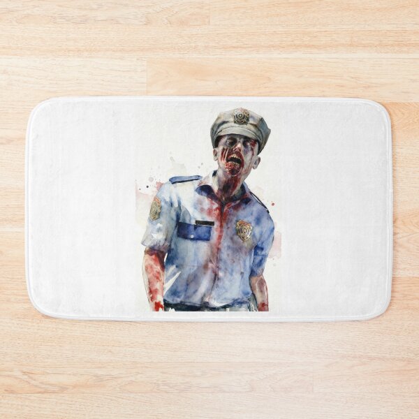 Item preview, Resident Evil Zombie RPD officer watercolour designed and sold by VXprints.