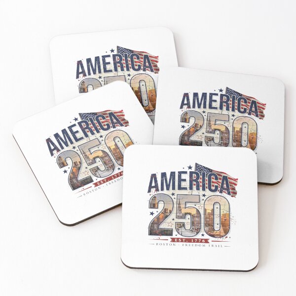 Item preview, America 250 Boston Freedom Trail T-Shirt | Patriotic 1776-2026 Semiquincentennial Skyline Tee v1 designed and sold by DarylWelsh2024.