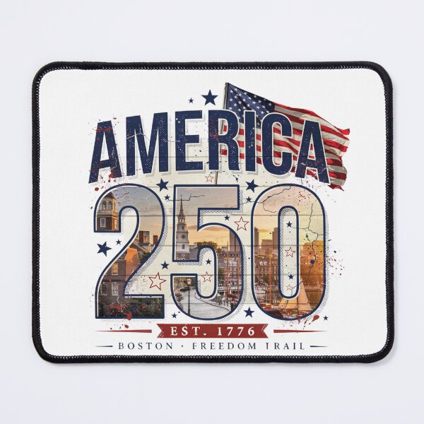 Item preview, America 250 Boston Freedom Trail T-Shirt | Patriotic 1776-2026 Semiquincentennial Skyline Tee v1 designed and sold by DarylWelsh2024.