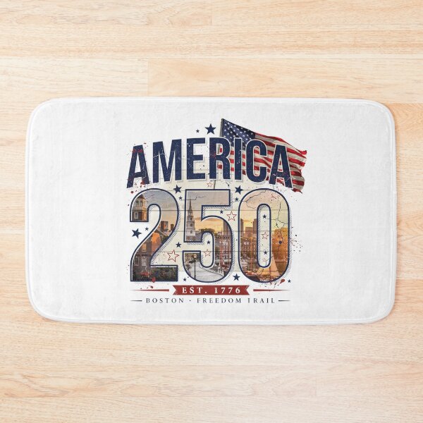 Item preview, America 250 Boston Freedom Trail T-Shirt | Patriotic 1776-2026 Semiquincentennial Skyline Tee v1 designed and sold by DarylWelsh2024.
