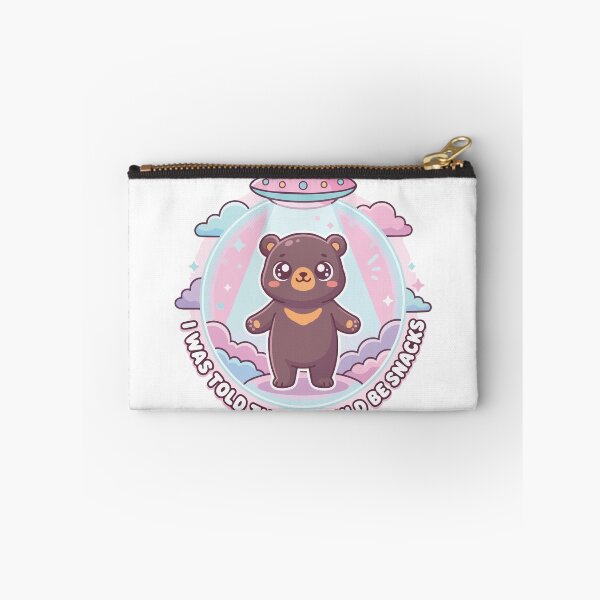 Item preview, Snacks Kawaii Sun Bear UFO Abduction Meme designed and sold by Arc2020.