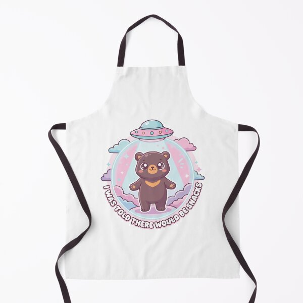 Item preview, Snacks Kawaii Sun Bear UFO Abduction Meme designed and sold by Arc2020.