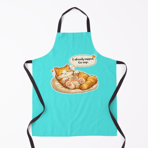 Item preview, NAGGING CAT LaMaisonOfMY I ALREADY NAPPED, GO NAP. COLLECTION | AQUA Edition | No.01 designed and sold by LaMaisonOfMY.
