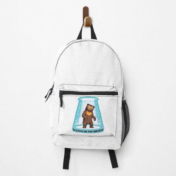 Item preview, Glitch In The Matrix Pixel Art Sun Bear UFO designed and sold by Arc2020.