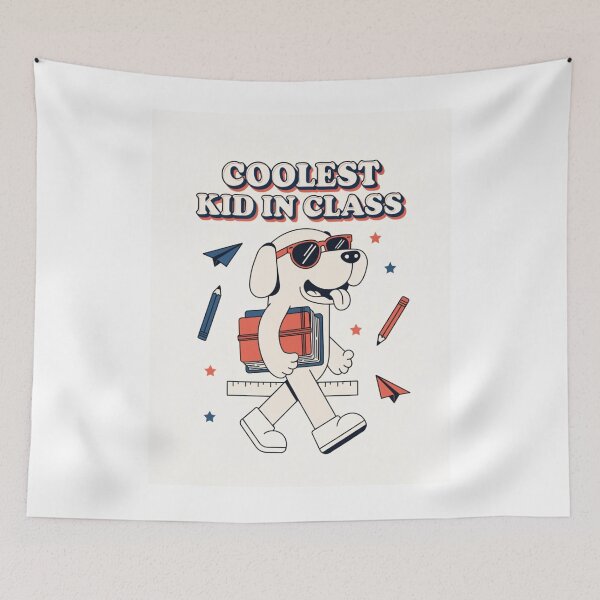 Item preview, dog back to school  designed and sold by MOCH- ART.