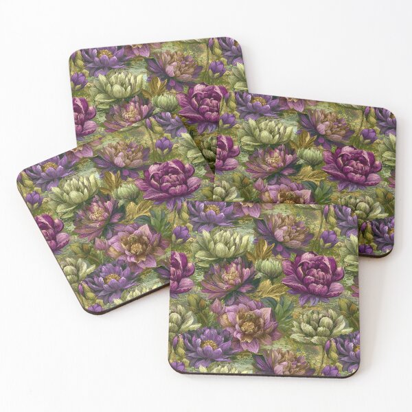 Item preview, Bold Lotus Flower  - Flower Bouquet Pattern - Valentine Gifts For Her designed and sold by RoyalStarsPatts.