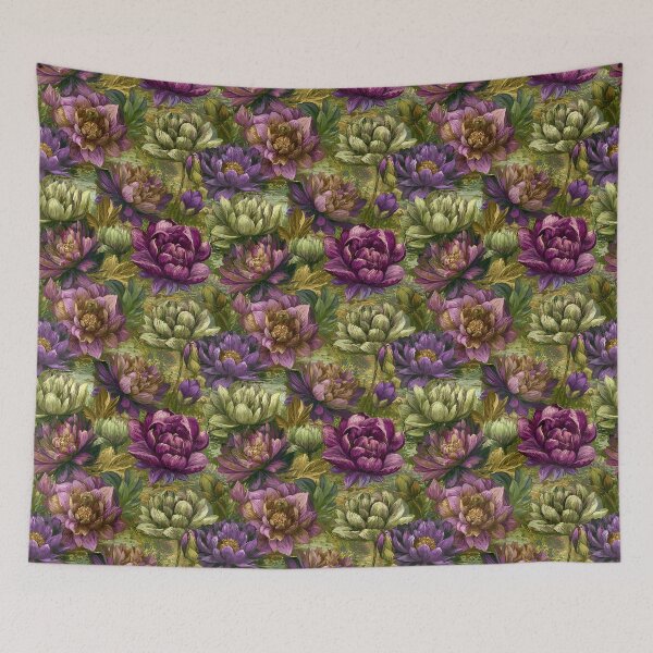 Item preview, Bold Lotus Flower  - Flower Bouquet Pattern - Valentine Gifts For Her designed and sold by RoyalStarsPatts.