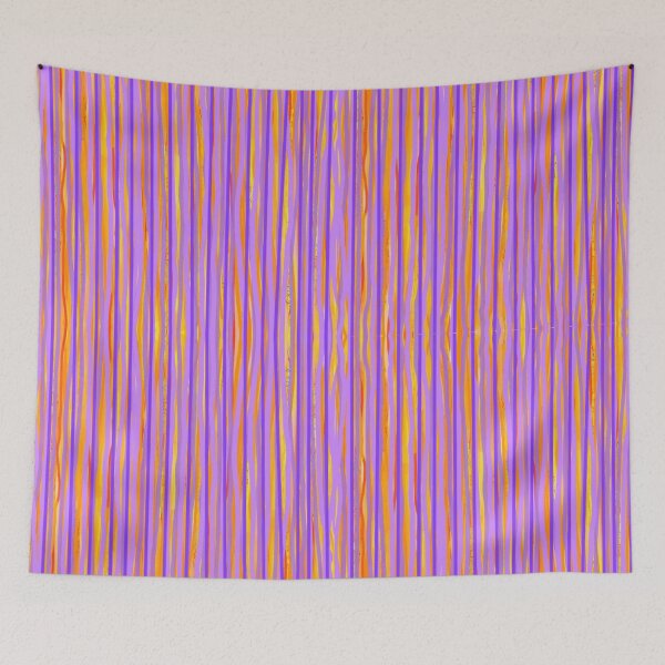 Item preview, Purple orange yellow line design designed and sold by Fayes4Art.