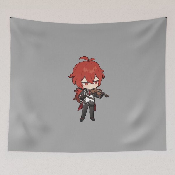 Item preview, Diluc Genshin Impact designed and sold by Inthestardust.