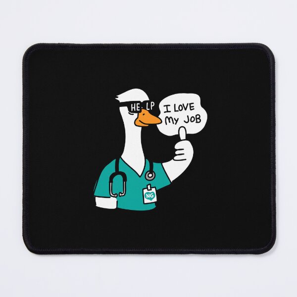 Item preview, Nurse Goose – I Love My Job designed and sold by YNELENT.