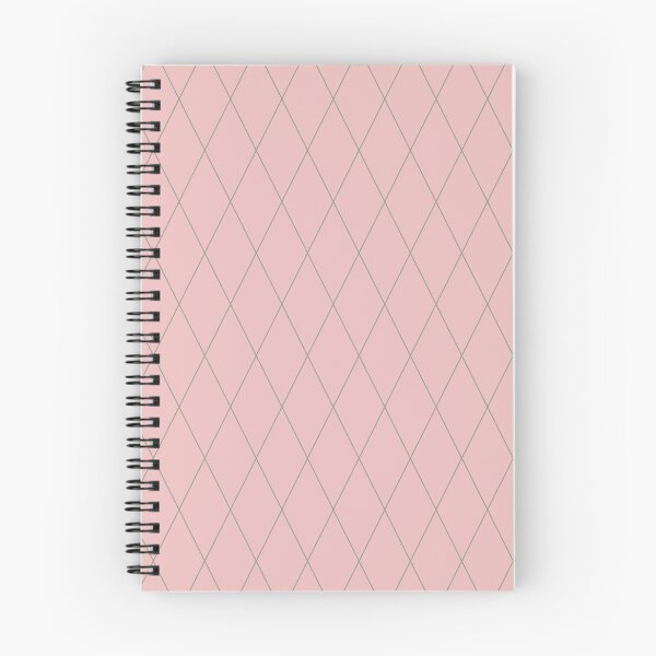 Item preview, Diamond Lines Green on Soft Pink designed and sold by Art in My Loft.