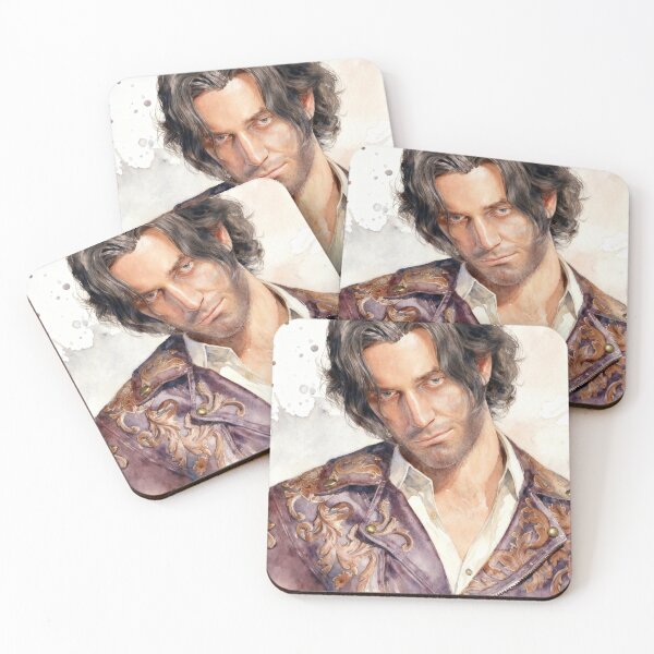 Item preview, Resident Evil Luis Serra watercolour designed and sold by VXprints.