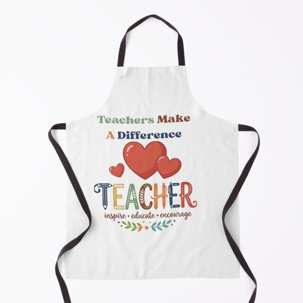 Item preview, Teachers Make A Difference Shirt Design | Colorful Teacher 3D Style Art designed and sold by Fatma Creates.