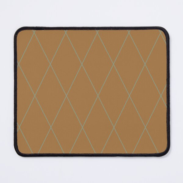 Item preview, Diamond Lines Green on Tan designed and sold by Art in My Loft.