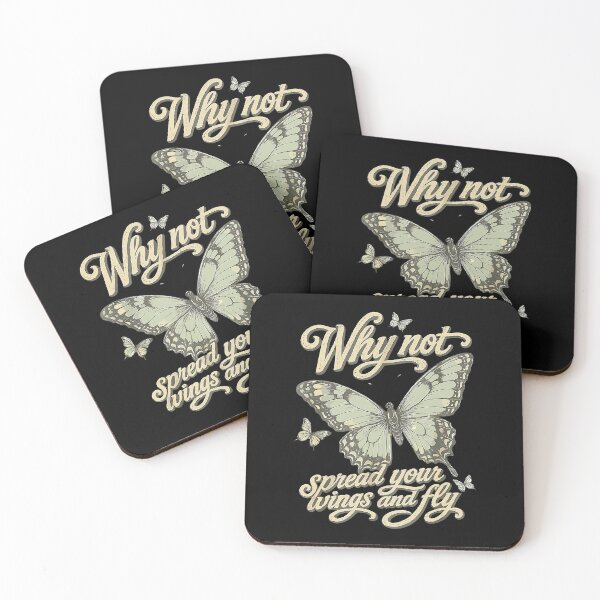 Item preview, Why Not Spread Your Wings And Fly Butterfly Graphic designed and sold by ostenlee.