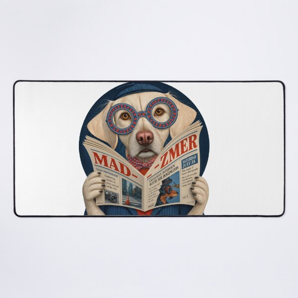 Item preview, T-Shirt - Sticker - Dapper Dog Reader designed and sold by ForeverPrintsOK.
