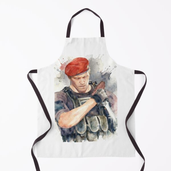 Item preview, Resident Evil Jack Krauser watercolour designed and sold by VXprints.