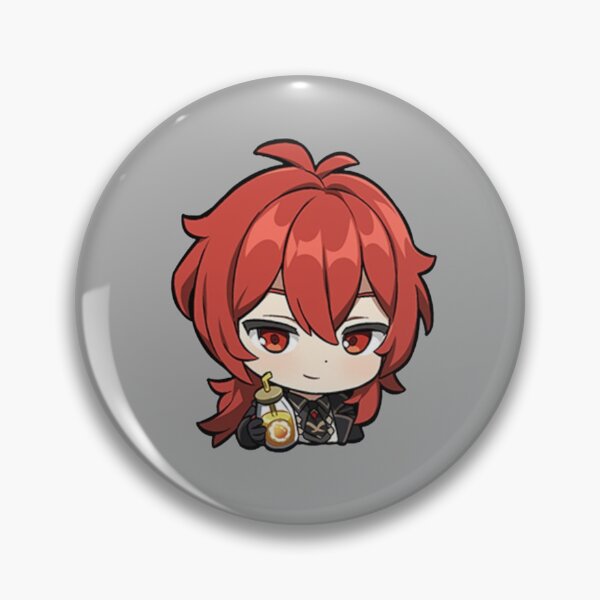 Item preview, Diluc Genshin Impact designed and sold by Inthestardust.