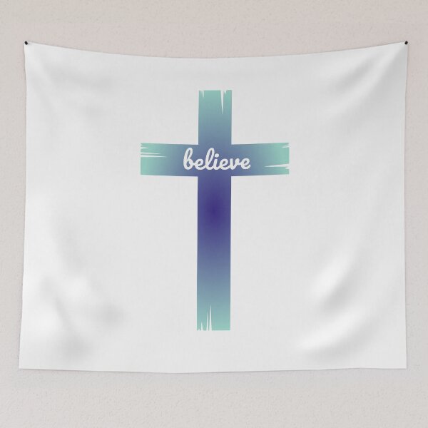 Item preview, Believe cross designed and sold by identicrist Christian Designs.