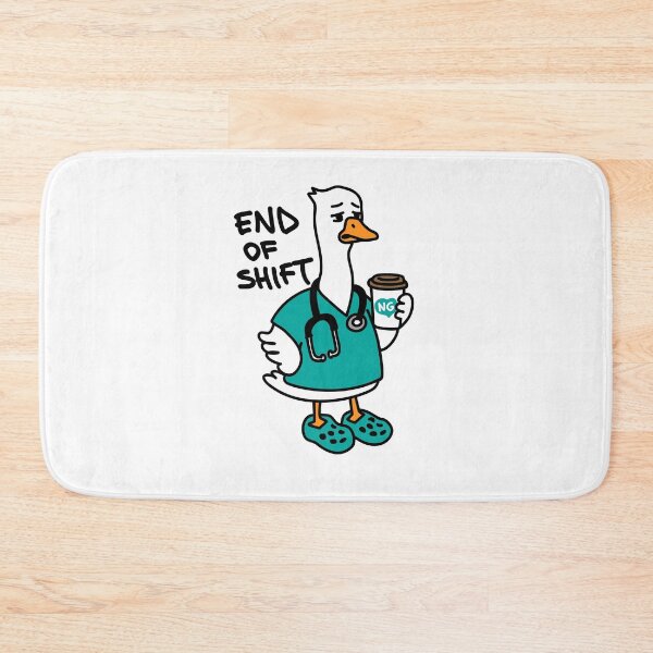 Item preview, Nurse Goose – End of Shift designed and sold by YNELENT.