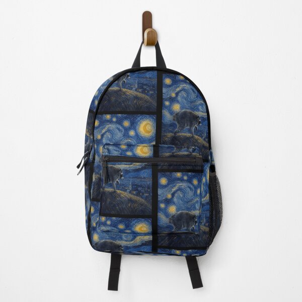 Item preview, Jimothy Raccoon Starry Night Seattle WA Funny Art designed and sold by ostenlee.