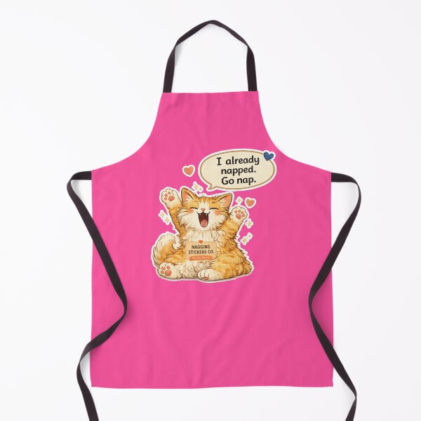 Item preview, NAGGING CAT LaMaisonOfMY I ALREADY NAPPED, GO NAP. COLLECTION | PINK Edition | No.02 designed and sold by LaMaisonOfMY.