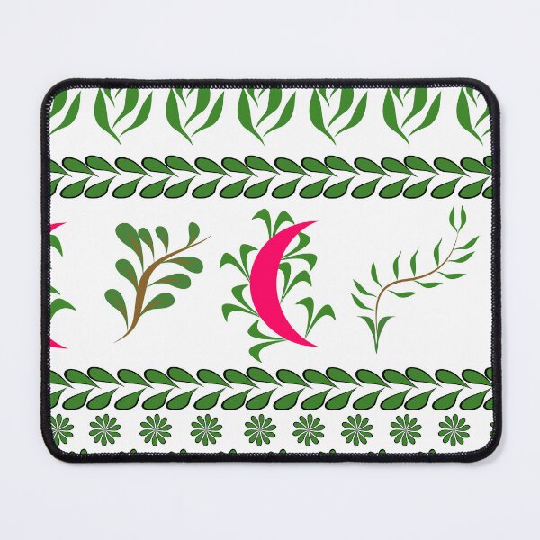 Item preview, Botanical Leaf Border Seamless Vector Pattern Background designed and sold by Ei-Ei.