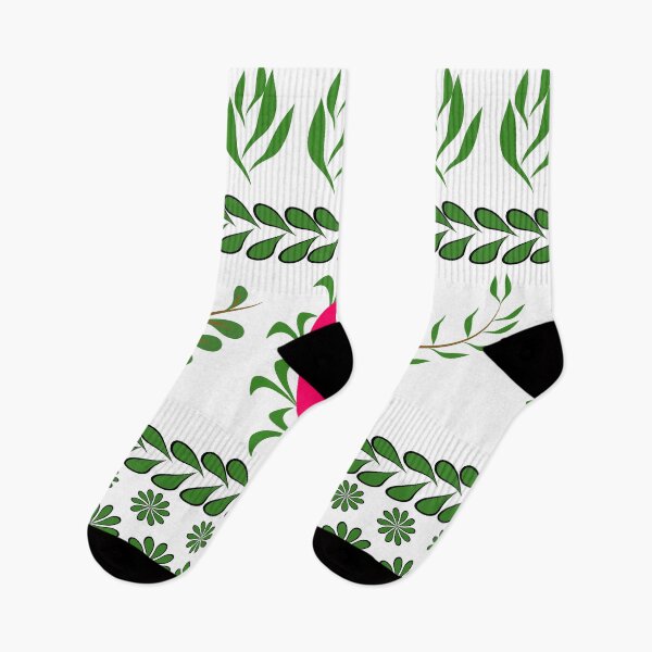 Item preview, Botanical Leaf Border Seamless Vector Pattern Background designed and sold by Ei-Ei.