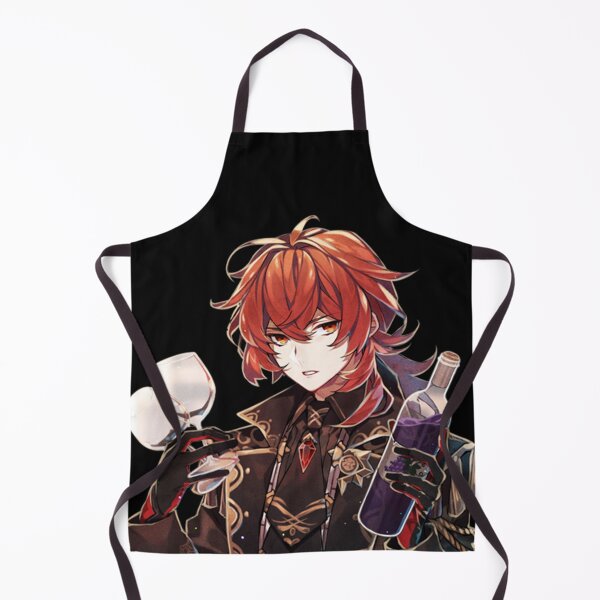 Item preview, Diluc Genshin Impact designed and sold by Inthestardust.