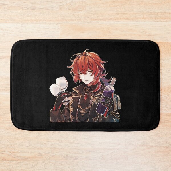 Item preview, Diluc Genshin Impact designed and sold by Inthestardust.