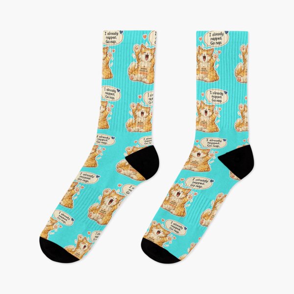 Item preview, NAGGING CAT LaMaisonOfMY I ALREADY NAPPED, GO NAP. COLLECTION | AQUA Edition | No.02 designed and sold by LaMaisonOfMY.