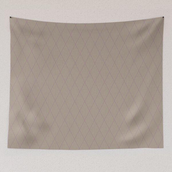 Item preview, Diamond Lines Mauve on Tan designed and sold by Art in My Loft.