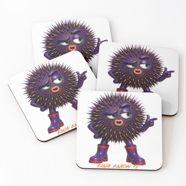 Item preview, Kina Knew It | Funny New Zealand Kina | Cheeky Creatures designed and sold by Cheeky Creatures.