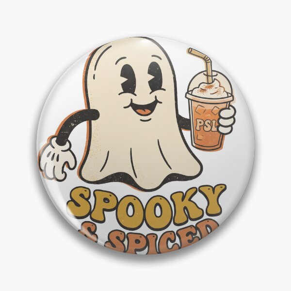 Artikelvorschau, Gruseliger und würziger Retro Ghost PSL Pumpkin Spice Latte entworfen und verkauft von Josh Thompson.