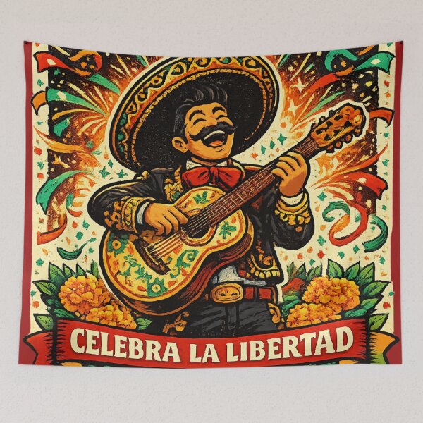 Item preview, Orgullo Mexicano Charro Horseback Viva Independence designed and sold by irfanshikh.
