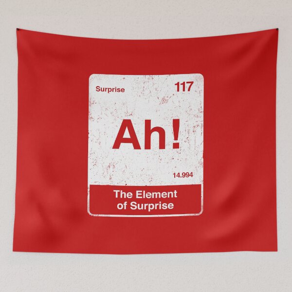 Item preview, Ah The Element of Surprise Project Hail Mary Periodic table designed and sold by therocketman.