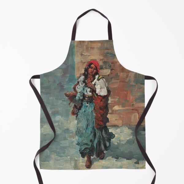 Item preview, Gypsy Woman with Red Headscarf designed and sold by SharonTheFirst.