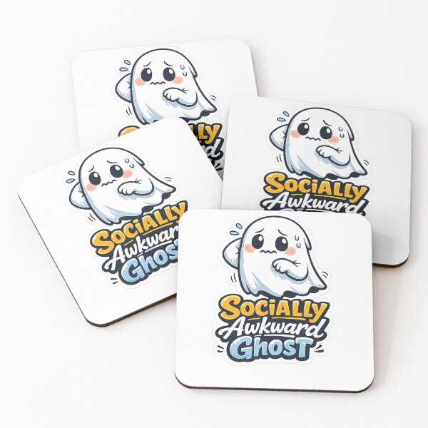 Item preview, Socially Awkward Ghost designed and sold by RetroPlus.