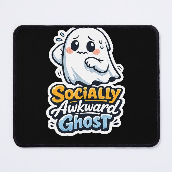 Item preview, Socially Awkward Ghost designed and sold by RetroPlus.