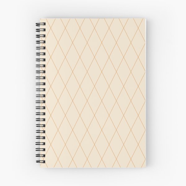 Item preview, Soft Orange Diamond Lines on Beige designed and sold by Art in My Loft.